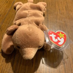 Rare beanie baby. “ CUBBIE”. PVC pellets